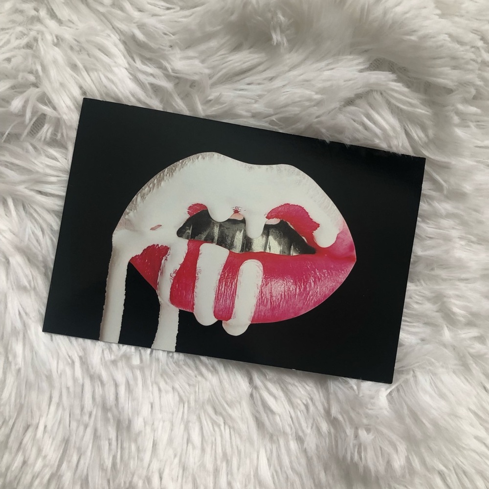 Kylie Cosmetics Thank You Order Postcard